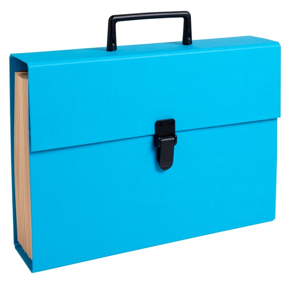 Exacompta 4x ekspanderende mappe, A4, 20 sektioner - assorterede farver 58420E