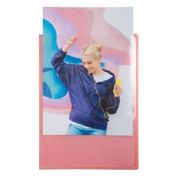 Exacompta 10x Kreacover Display Book 50 lommer, pastelfarvet assorteret - assorterede farver 5859E