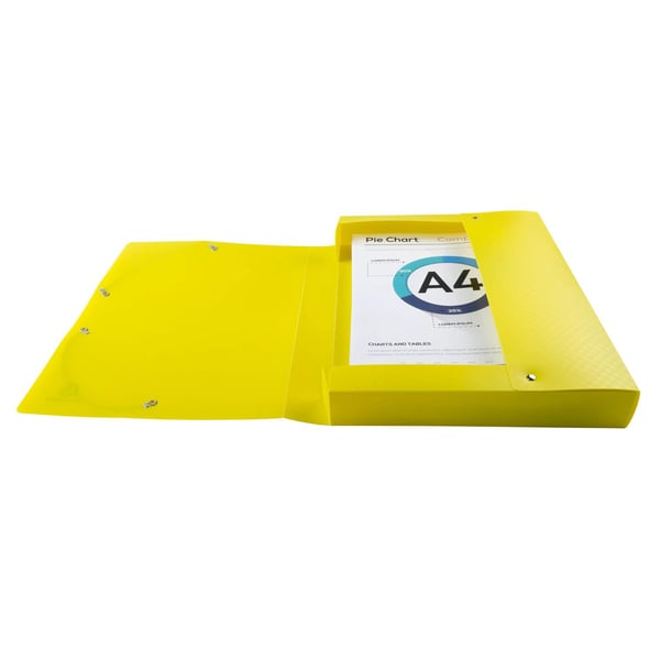 Exacompta 8x Forever Young PP genanvendt, arkivkasse, 40mm A4 - assorterede farver 59190E