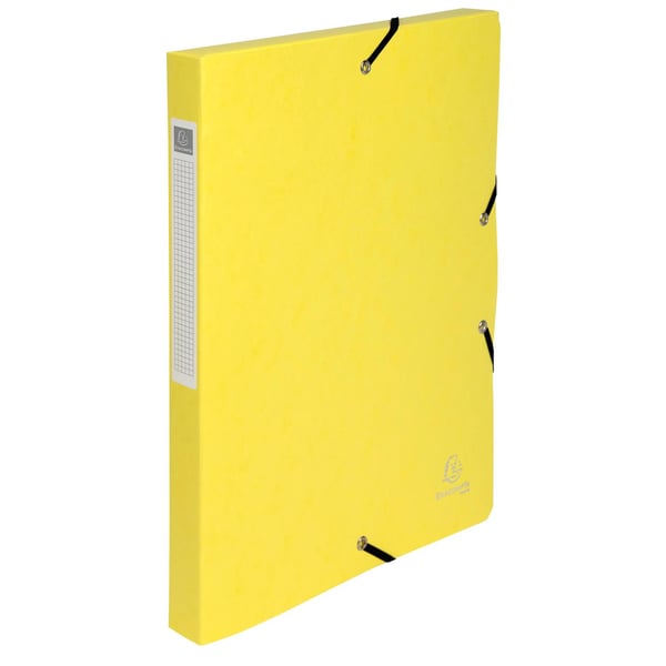 Exacompta 8x Aquarel Box File A4 25mm 0.7mm Assorteret - assorterede farver 59550E