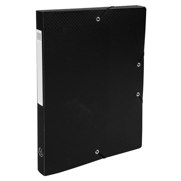 Exacompta 8x Exabox Opak PP arkiveringsboks 25mm ryg A4. - assorterede farver 5960E
