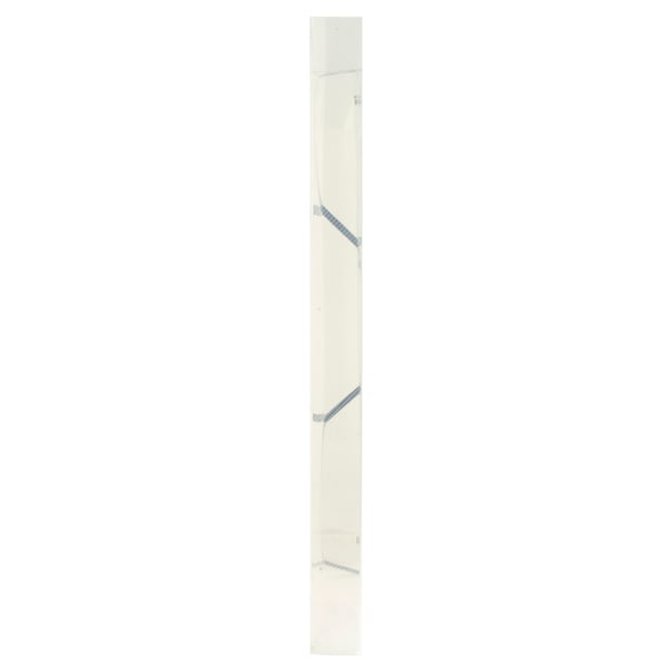Exacompta 8x Elastisk PP arkiveringsboks Crystal 25mm rygrad A4 - Krystal 5962E