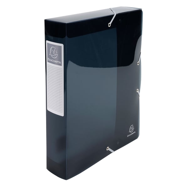 Exacompta 8x Iderama arkiveringsboks, A4, 60mm ryg, PP - assorterede farver 59660E