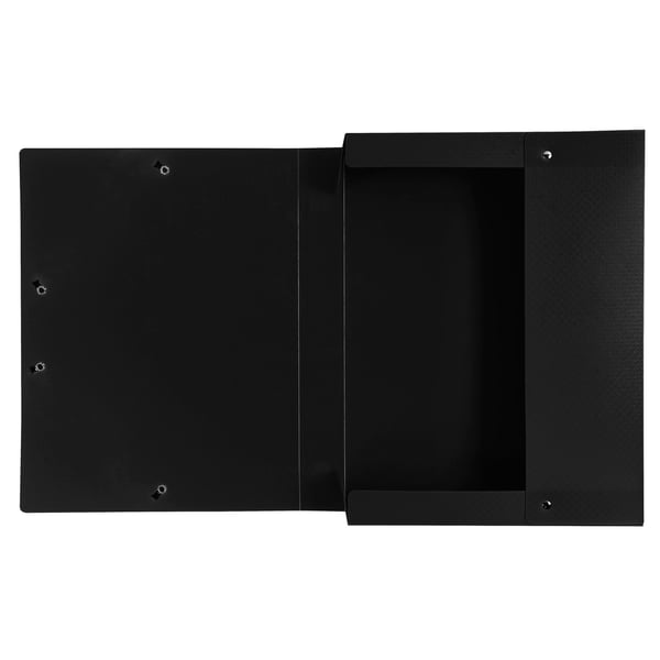 Exacompta 8x Exabox Opak PP arkiveringsboks 40mm ryg A4. - Sort 59781E