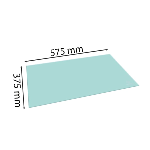Exacompta 8x Skrivebordsmåtte i karton Aquarel - pastel grøn 60163D