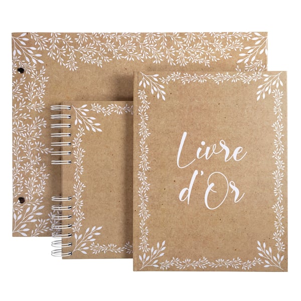 Exacompta Kraft Skrue Fotoalbum, 40 sider (37x29cm) - Visuel 60234E