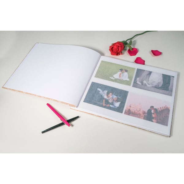 Exacompta Kraft Skrue Fotoalbum, 40 sider (37x29cm) - Visuel 60234E