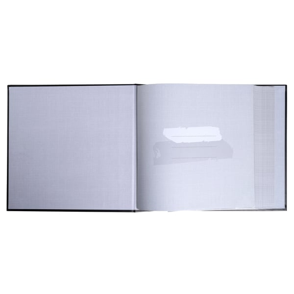 Exacompta 6x 200 Fotoalbum med lommer 10x15cm - Sort 62882E