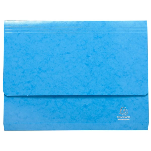Exacompta 25x Iderama dokumentmapper Foolscap A4 - assorterede farver 6520Z