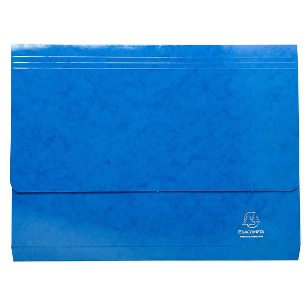 Exacompta 25x Iderama dokumentmapper Foolscap A4 - assorterede farver 6520Z