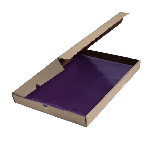 Exacompta PVC-skaeringsmappe, A4, pose med 100 stk. - Lilla 661205E