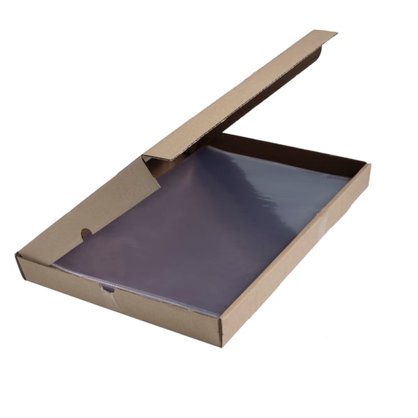 Exacompta PVC-skaeringsmappe, A4, pose med 100 stk. - Krystal 661230E