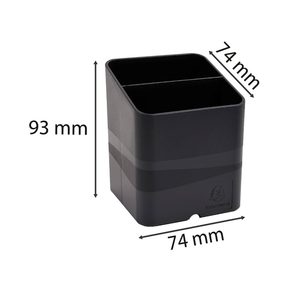 Exacompta 5x PEN-CUBE magnetisk penneboks - Sort 674014D