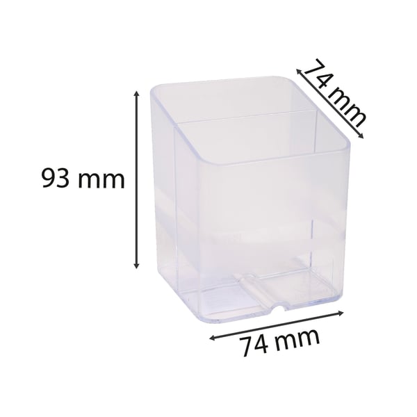 Exacompta 10x PEN-CUBE Pen-Box Aquarel - Krystal 67723D
