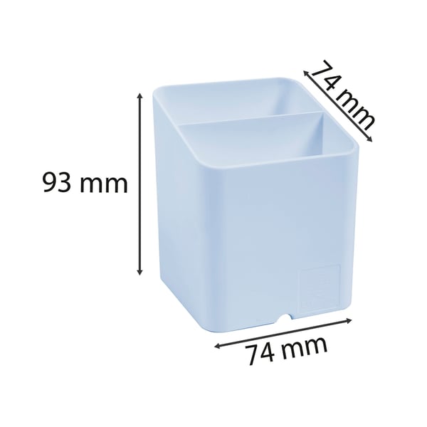Exacompta 10x PEN-CUBE Pen-Box Aquarel - lyseblå 67762D
