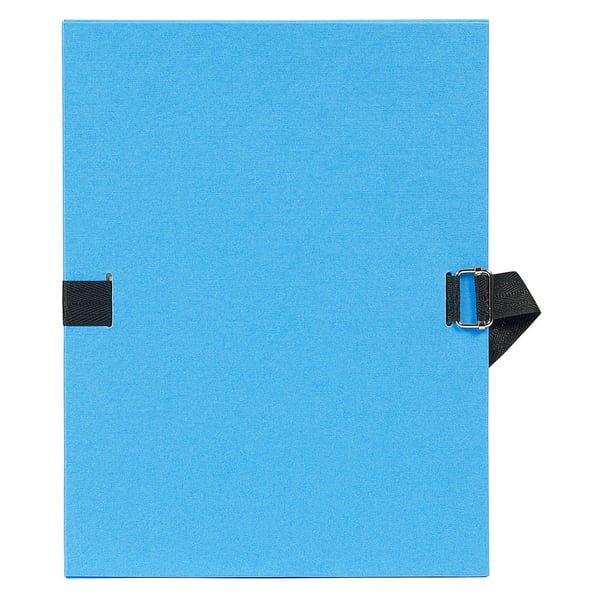 Exacompta 10x Folder med udvidet rygsøjle med farvet papir - A4 - assorterede farver 720E