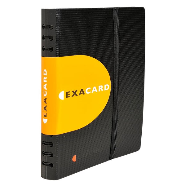 Exacompta 5x Exactive ExaCard visitkortholder, lille - Sort 75034E