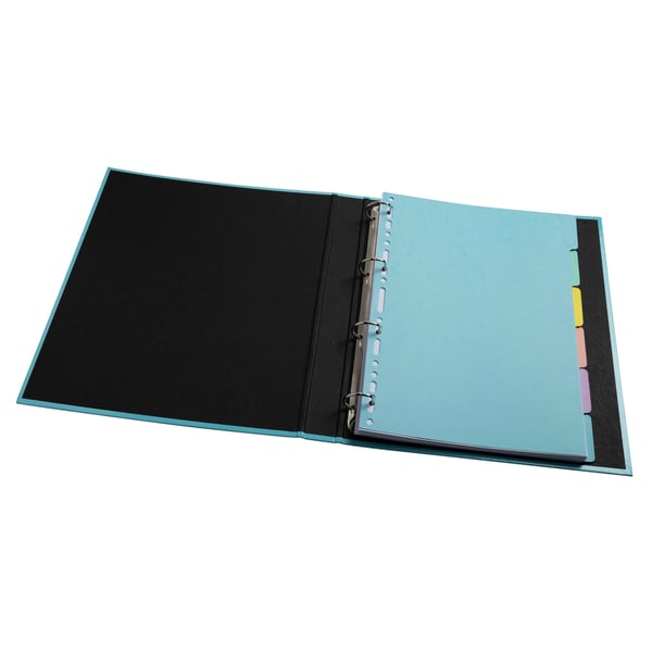 Exacompta 25x Aquarel Dividers A4 6P Pressboard 400g - assorterede farver 7706E
