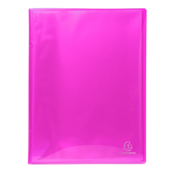 Exacompta 8x Iderama PP Display Book, 60 lommer, A4 - assorterede farver 85270E