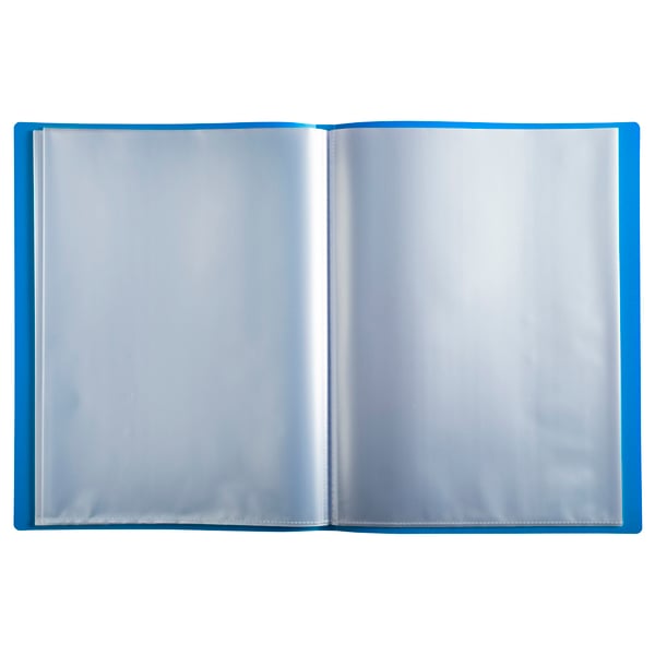 Exacompta 15x Display Book Opaque PP svejset A4 - Lyseblå 8532E