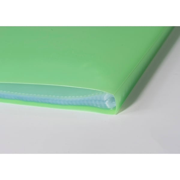 Exacompta 12x Display Book Translucent PP svejset, A4 - Grøn 85463E