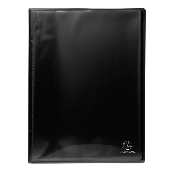 Exacompta 8x Iderama PP Display Book, 80 lommer, A4 - assorterede farver 85470E