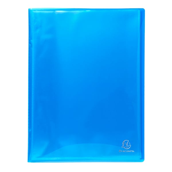 Exacompta 12x Iderama PP Display Book, 50 lommer, A4 - assorterede farver 85570E