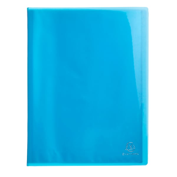 Exacompta 20x Iderama PP Display Book, 20 lommer, A4 - assorterede farver 85670E