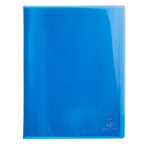 Exacompta 20x Iderama PP Display Book, 20 lommer, A4 - assorterede farver 85670E