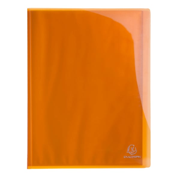 Exacompta 20x Iderama PP Display Book, 20 lommer, A4 - assorterede farver 85670E