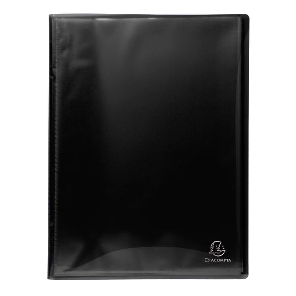 Exacompta 12x Iderama PP Display Book, 30 lommer, A4 - assorterede farver 85770E