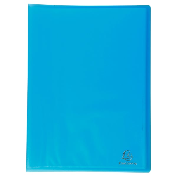 Exacompta 8x Display Book Translucent PP Welded, A4 - assorterede farver 85869E