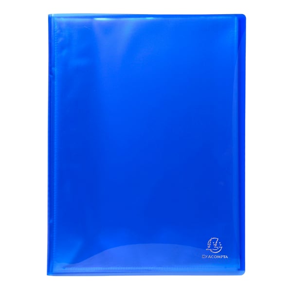 Exacompta 12x Iderama PP Display Book, 40 lommer, A4 - assorterede farver 85870E