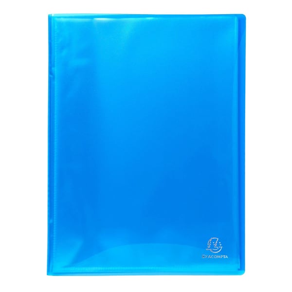 Exacompta 8x Iderama PP Display Book, 100 lommer, A4 - assorterede farver 85970E