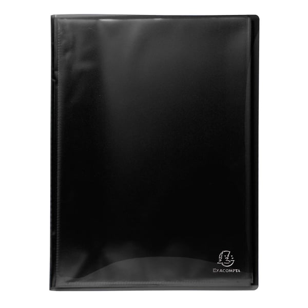 Exacompta 8x Iderama PP Display Book, 100 lommer, A4 - assorterede farver 85970E