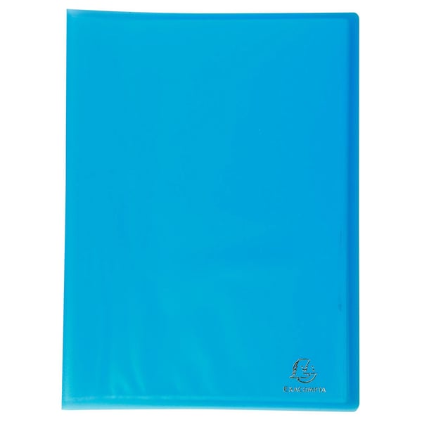 Exacompta 8x Display Book Translucent PP svejset, A4 - assorterede farver 86069E