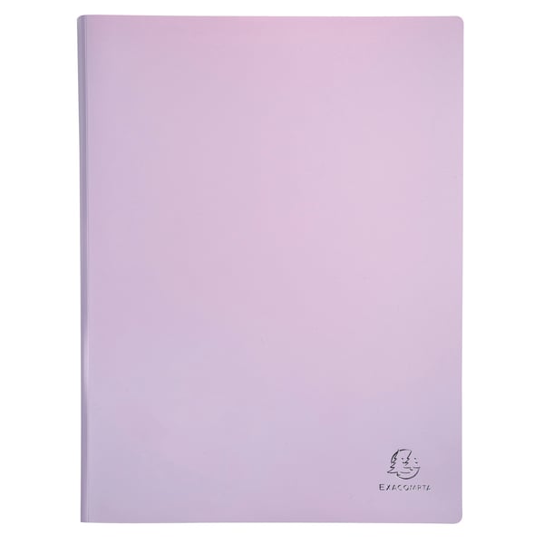 Exacompta 20x Aquarel displaybøger PP 40 visninger, A4, assorteret - assorterede farver 88260E