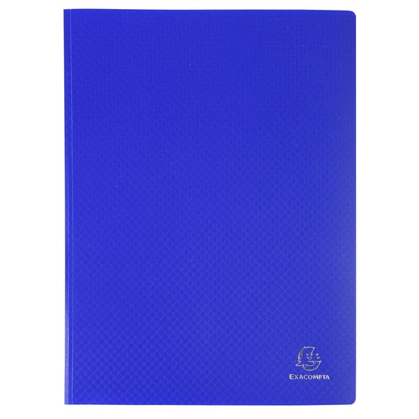 Exacompta 10x OPAK 0,5mm polypropylen Display Book Krystallommer 80 lommer, A4 - assorterede farver 8840E