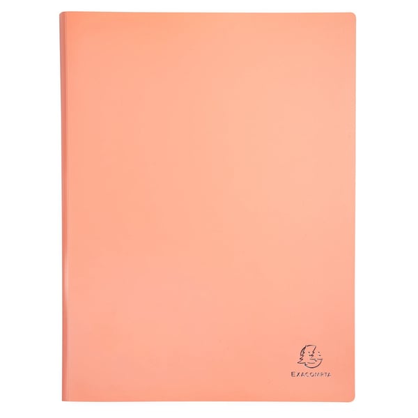 Exacompta 12x Aquarel Display Book (40 lommer) - assorterede farver 88460E