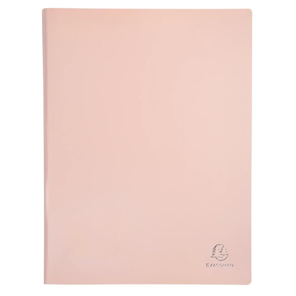 Exacompta 12x Aquarel Display Book (40 lommer) - assorterede farver 88460E