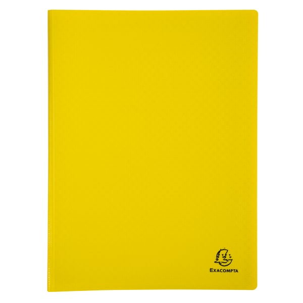 Exacompta 12x Forever Young Recycled Display Book, 40 lommer stiv PP A4 - assorterede farver 88490E