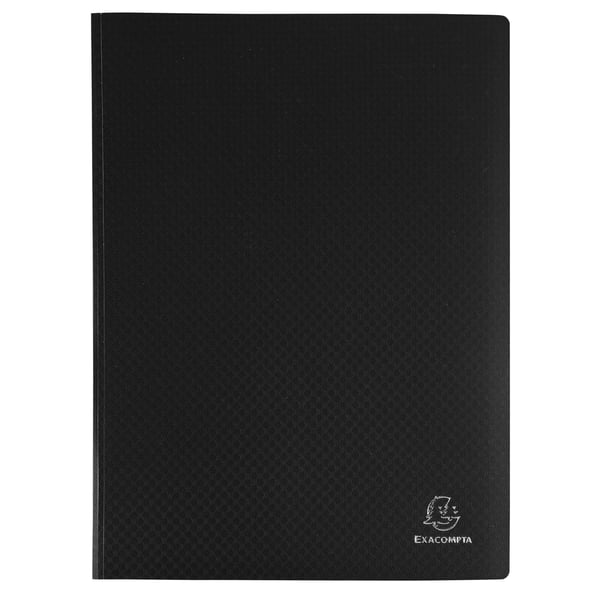 Exacompta 8x OPAK 0,5mm polypropylen Display Book Krystallommer 120 lommer, A4 - assorterede farver 8860E