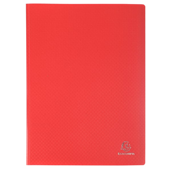 Exacompta 8x OPAK 0,5mm polypropylen Display Book Krystallommer 120 lommer, A4 - assorterede farver 8860E