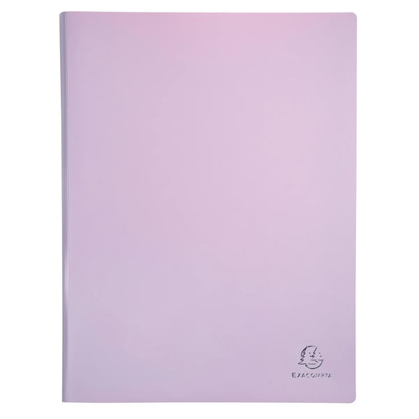 Exacompta 8x Aquarel Display Book (60 lommer) - assorterede farver 88660E