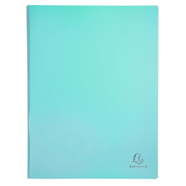Exacompta 8x Aquarel Display Book (60 lommer) - assorterede farver 88660E