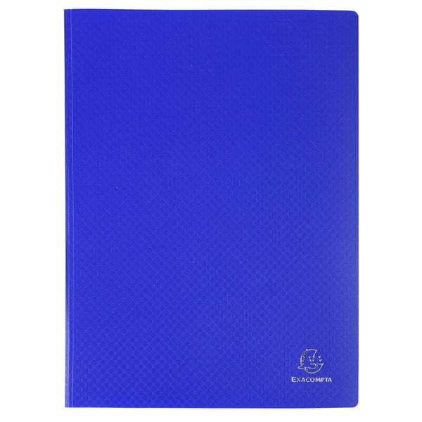 Exacompta 8x OPAK 0,5 mm polypropylen Display Book Krystallommer 160 visninger, A4 - assorterede farver 8880E