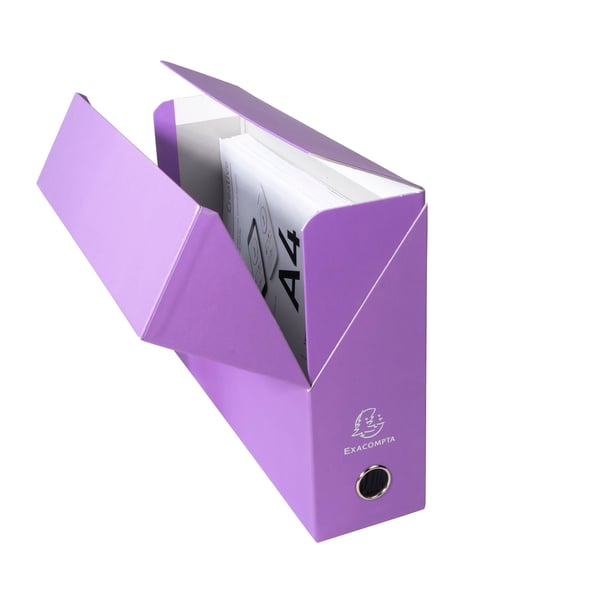 Exacompta 5x Salsa Bright Transfer Boxes, A4 - assorterede farver 89329E