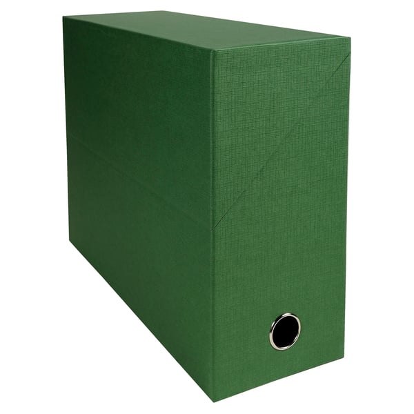 Exacompta 5x Overførselsbokse laerred 120mm ryg - assorterede farver 89420E