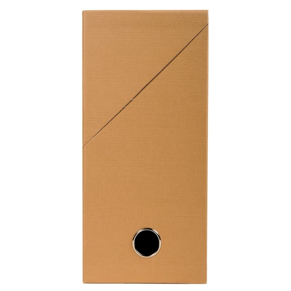 Exacompta 5x Overførselsbokse laerred 120mm ryg - assorterede farver 89420E