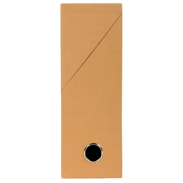 Exacompta 5x Canvas Transfer Box (90 mm ryg) - Havana 89528E